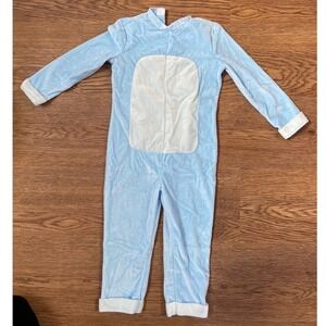 Bluey Costume Toddler 2T Blue Excellent Character Plush Spotted Jumpsuit